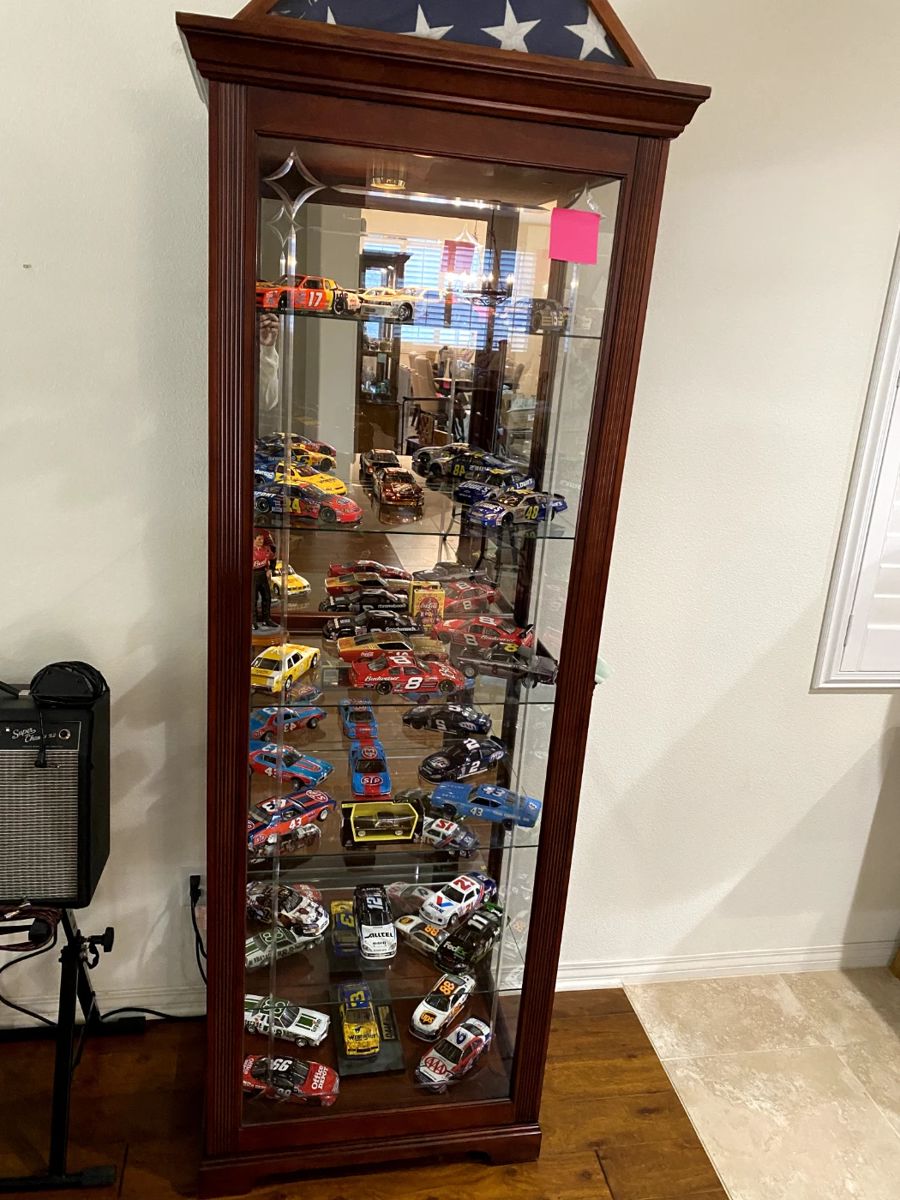 NASCAR collection & hutch