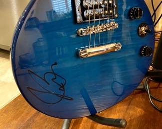 signed Epihone Les Paul by Joe Bonamassa