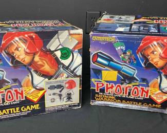 Vintage Photon Electronic Warrior Battle Games