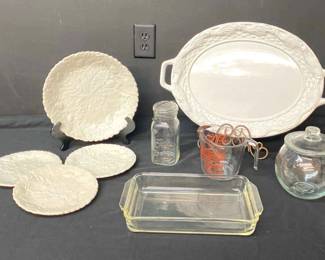 PF France Plates Platter, Fire King Dish, Platter Made In Portugal