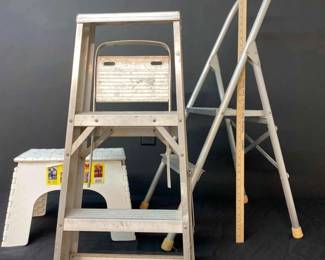 5 Foot Ladder, 19 Step Ladder, 12 Step Stool Individual Pictures