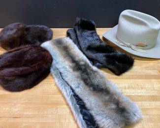 Resistol Beaver Hat, Faux fur Hats And Scarves