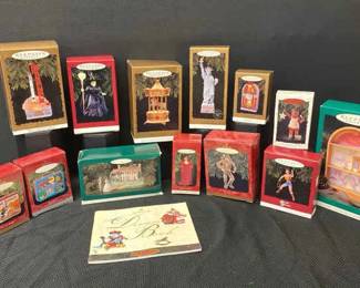 Hallmark Keepsake Ornaments Lot 2