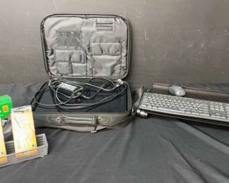 HP Laptop Keyboard Mouse Bag And Misc Office Supplies