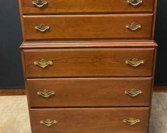 Vintage Stratton Americana Cherry Chest