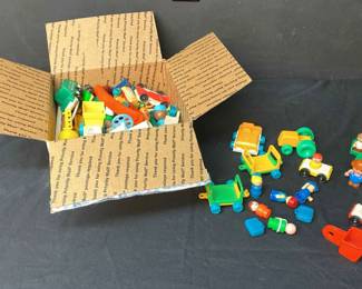 Vintage Fisher Price Little People Lot