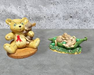 Silvestri Charming Tails Pea Pod Teddy Bear