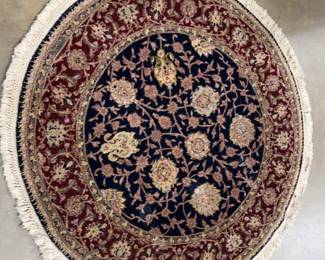 Round Oriental Rug