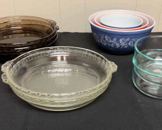 Pyrex Pie Plates Bowl Assortment