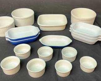 Emile Henry And Pillivuyt France Ceramic Bakeware