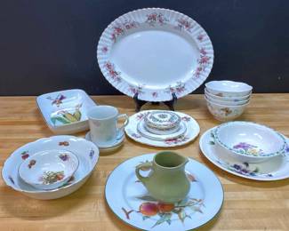 Royal Worcester, MS, Bone China, Lenox And More