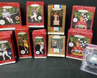 Hallmark Collectible Ornaments Sports Theme