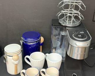 Keurig, K Cup Holder, Canisters And Mugs