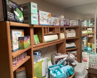 Here are just some of the craft machines, mostly new, being offered.