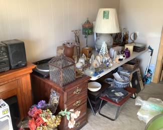 Home decor throughout. 