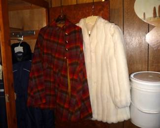 60's clothes / rabbit fur LOL