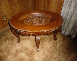 inlaid table