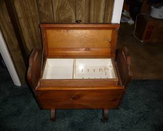 sewing cedar chest
