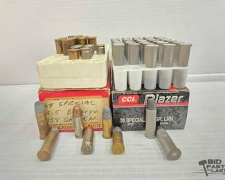 1436  64 Rounds of .38spl Ammo