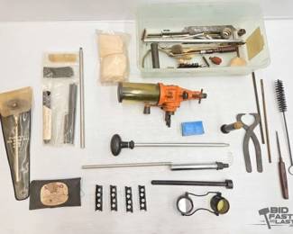 1608  Pistol Cleaning Rods, Ear Plugs  More