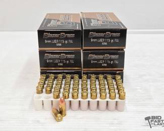 1518  NEW 300 Blazer Brass 9mm Ammo