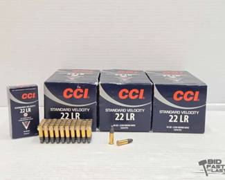 1502  NEW 1,500 CCI Rounds of 22 LR Ammo