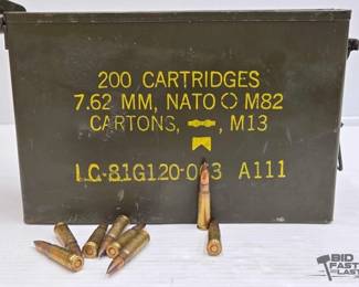 1410  Over 50 Rounds of 7.62 x 39mm Ammo