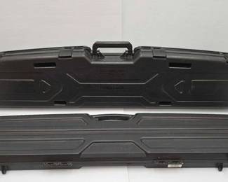 1648  2 Hard Plastic Gun Cases