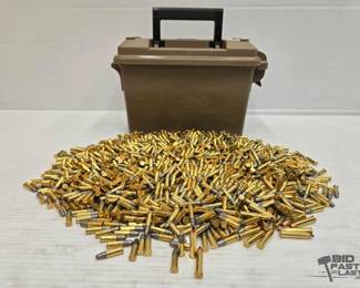 1544  NEW Over 300 Rounds 22LR  22 WMR Ammo W Ammo Box Ammo Box