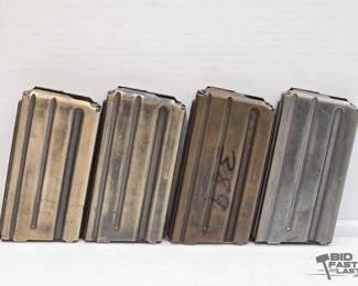 1216  4 Colt AR15 20rd Magazines