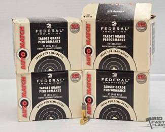 1508  NEW 1,300 Federal 22LR Ammo