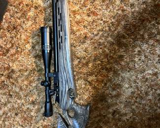 Competition air rifle
