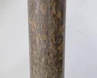 4254 - Solid Marble 3 Part Pedestal, 40 x 10 some chips
