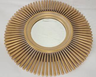 4121 - Alden Parkes Round Mirror - 32 1/2 Round
