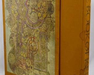 1155 - Book of Kells with Sleeve some staining
