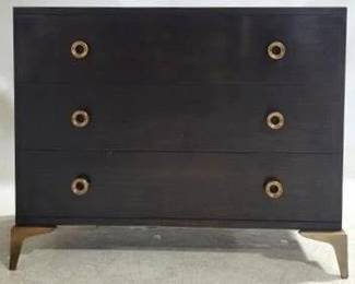 4106 - Alden Parkes Stiletto 3 Drawer Chest 34 x 42 x 21 some scratches & marks

