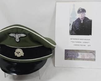 3 - Hardy Krueger Hat from "A Bridge Too Far" (General Ludwig)