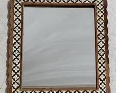 4201 - Butler Specialty Bone Inlay Mirror 28 x 20

