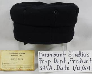 5 - 1954 Paramount Studios Hat and Tag
