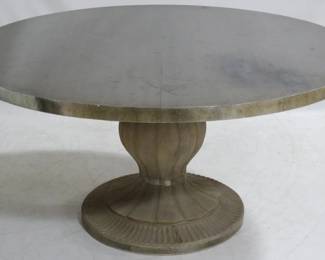 309 - Alden Parkes Lyons pedestal dining table 30 x 60
