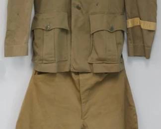 13 - Rat Patrol/Sahara Colonel Jacket and Pants Westtern Costume Co, Hollywood
