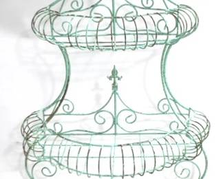 7145 - 3 Tier Metal Planter - 55" x 35" x 20"
