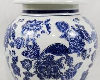 1170 - Blue & White Ginger Jar 18"
