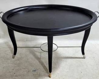 4163 - Alden Parkes Oval Coffee Table 21 x 39 x 26
