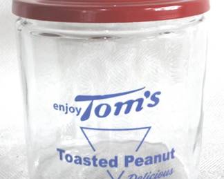 7150 - Tom's Peanut Store Jar - 10" x 7.5"
