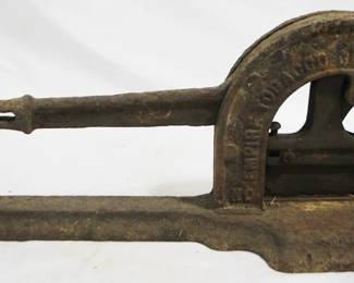 2348 - Antique Empire Tobacco Cutter - 16.5" x 7"
