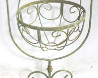 7137 - Metal Swinging Basket Planter - 42" x 18"
