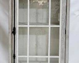 4178 - Furniture Classics Seine Glass Front Cabinet 88 x 43 x 19
