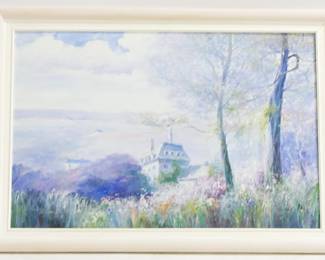 159 - Artist Signed Painting on Canvas 30x42
