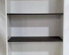 4177 - Elk Home Open Front Bookcase w/ Drawer 87 x 37 x 17
